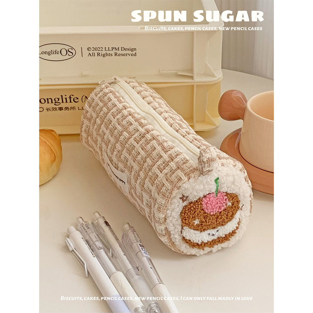 棉花加点糖笔袋尼龙原创设计