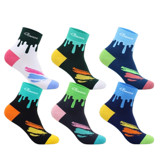 雷曼哲纯棉袜子男中筒袜女长袜短袜防臭吸汗全棉运动袜潮袜青少年