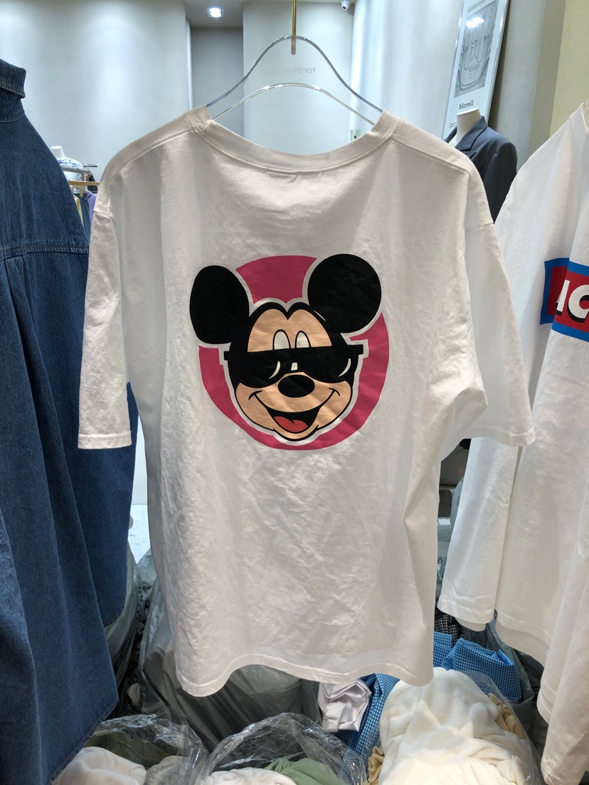 韩国东大门2020春季新款米奇卡通短袖t恤女宽松bf原宿风纯棉半袖|msdalam kategori Butik wanita / wanita, baju-T - dari Buy2taobao.com untuk memberikan perkhidmatan ejen Taobao profesional membeli