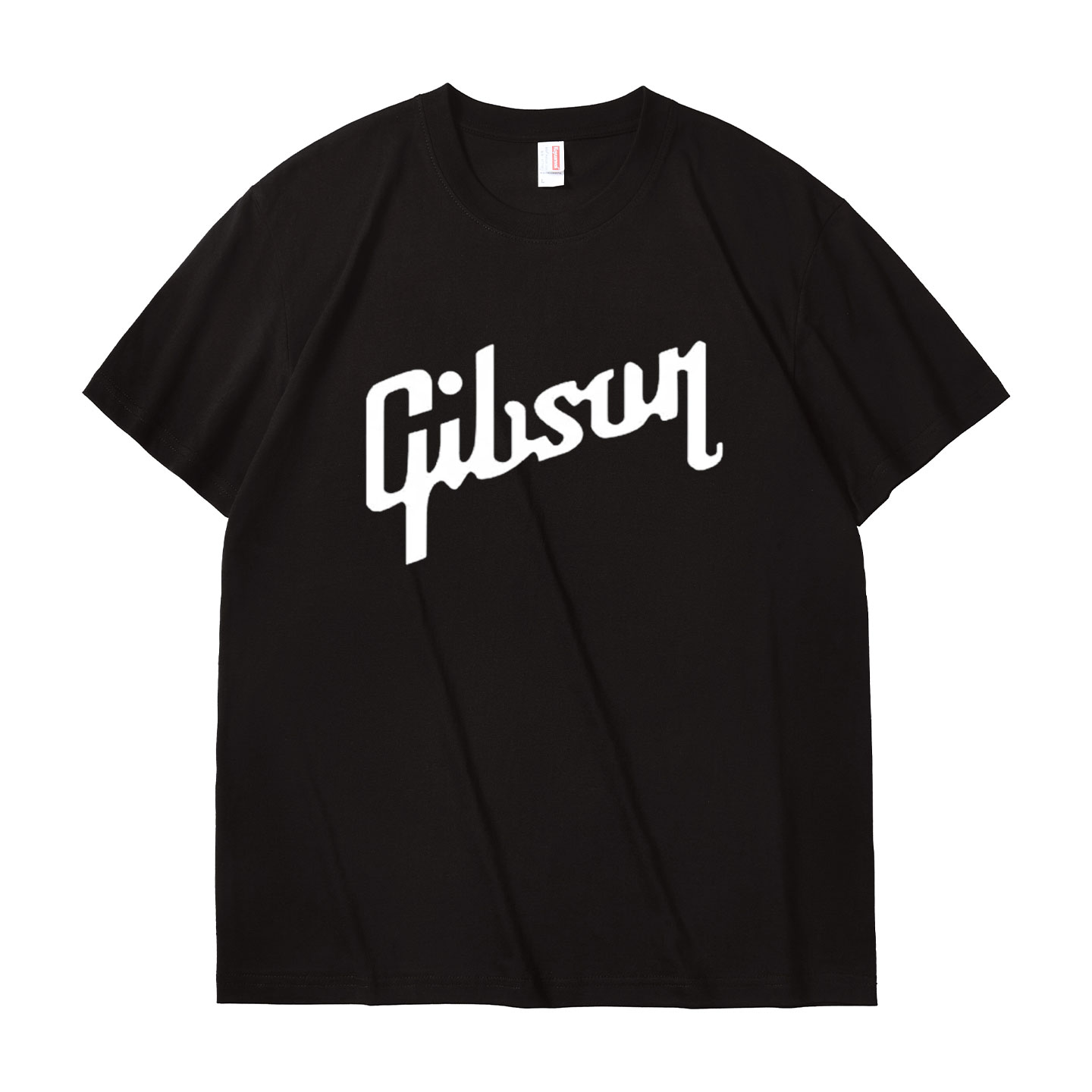 夏季新款音乐电吉他大G吉普森GIBSON电音摇滚短袖T恤纯棉圆领衣服