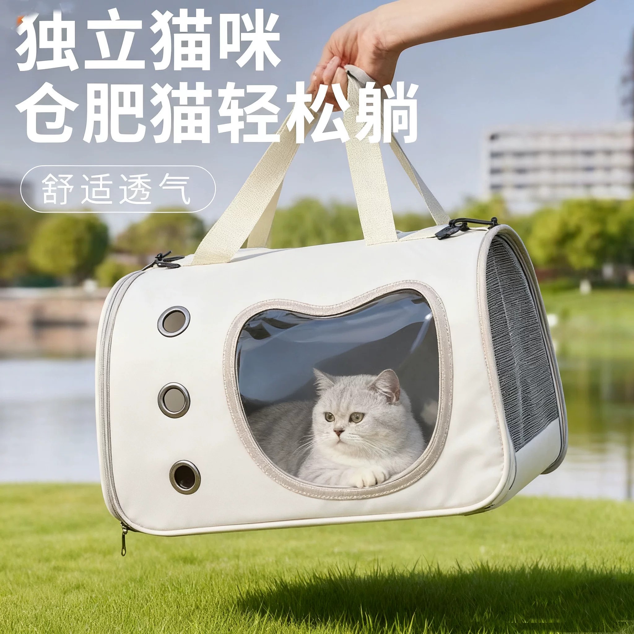 【外出便携】猫包大容量可背可提