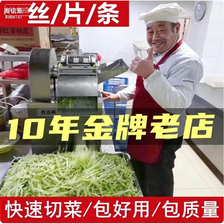 土豆切丝机电动切菜机刨丝食堂水果石榴切片商用多功能萝卜切条机