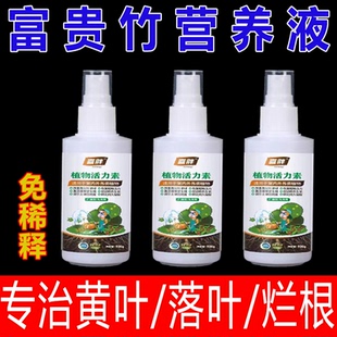 【猛生根】富贵竹专用营养液转运观音竹子水培土培家用植物养花肥