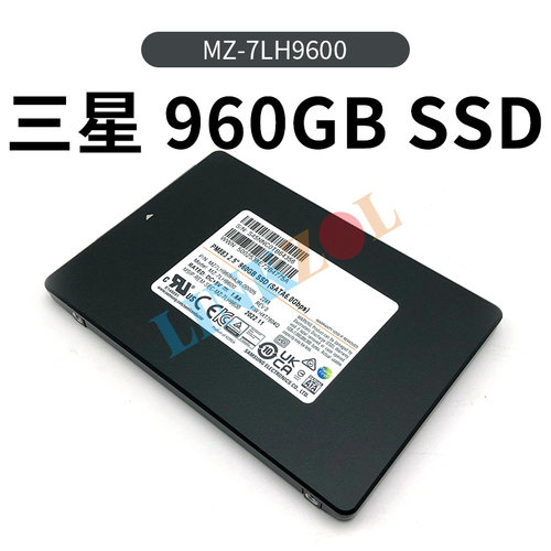 三星PM883960G企业级SSD固态盘