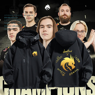 TeamSpirit战队TS绿龙CSGO夺冠donk签名同款 男外套 夹克队服秋冬季