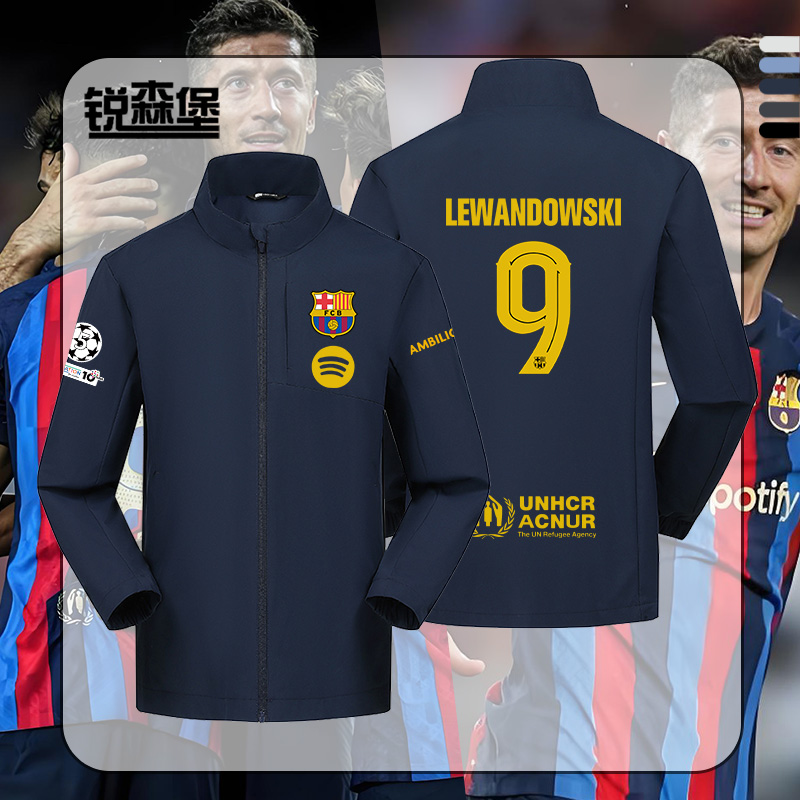 25-26巴萨巴塞罗那休闲冲锋衣