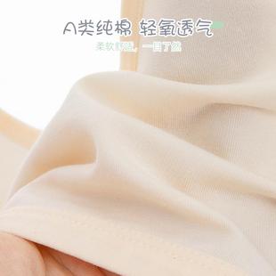 女童内衣12儿童发育期小学生薄款少女文胸纯棉小背心防凸点9-10岁