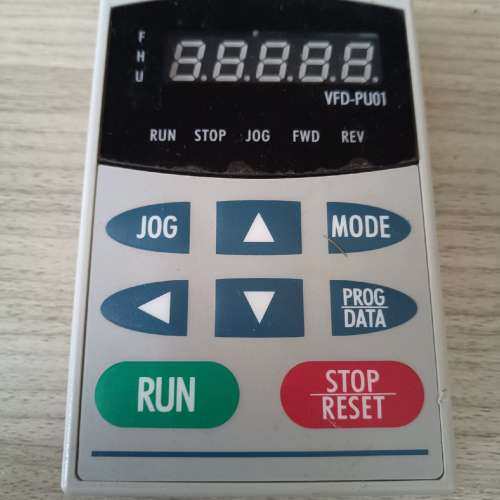 议价台达变频器面板VFD-PU01操作面板VFD-PU01显示屏