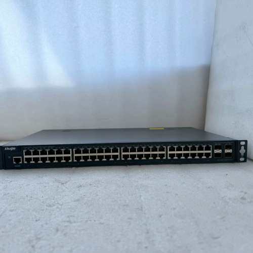 议价锐捷RG-S2910-48GT4XS-E万兆48口交换机