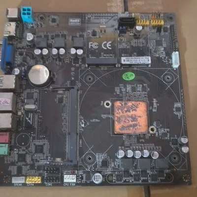 议价昂达B6500 ipc一体机主板1片，板载A6 6500T四