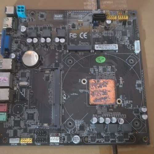 议价昂达B6500 ipc一体机主板1片，板载A6 6500T四