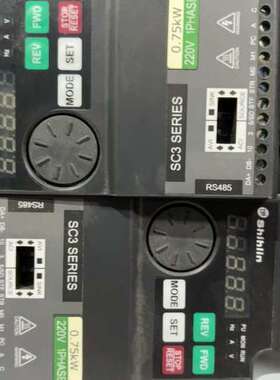 议价士林变频器SC3-021-0.75K-L 0.75KW，拆机