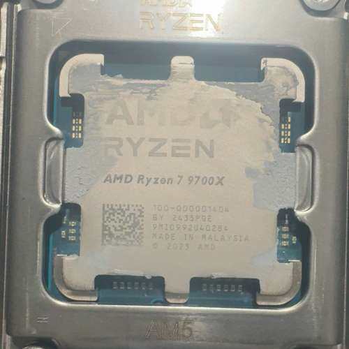 议价AMD 锐龙 R7-9700X  散片，拆机，没用.多长时间