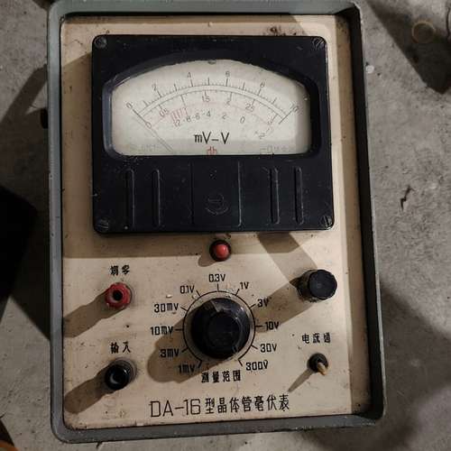 议价DA一16型晶体管毫伏表，成色有点差，没有任何配件