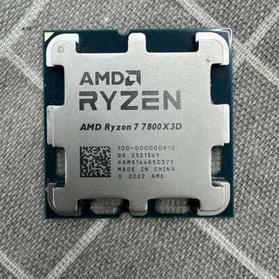 议价拆机一颗R7 7800X3DCPU出售