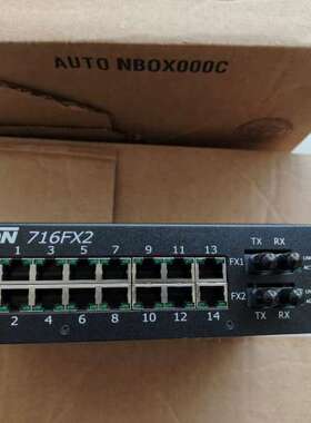 议价恩创 工业交换机 NTRON  716FX2-ST-15