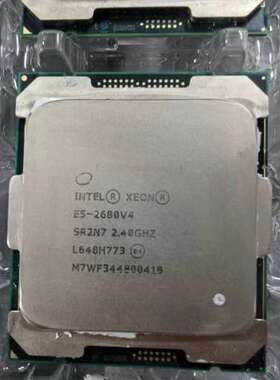 议价E5 2680v4 CPU 正式版 2011针
