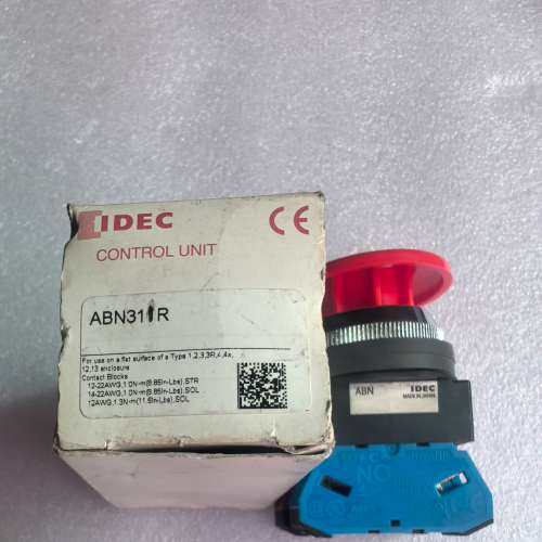 议价和泉IDEC ABN311R按钮开关，原装正品，带原
