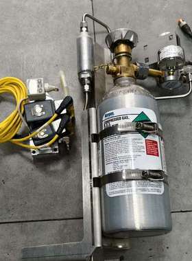 议价Airgas 美产氦气 气瓶气阀比例阀一套，二手拆机件，目前