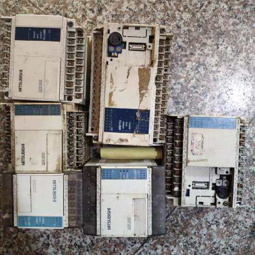 议价拆机6个三菱plc