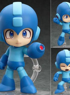 Q版粘土人 556 Rockman 元祖 洛克人 打手炮 可动 换脸 手办模型