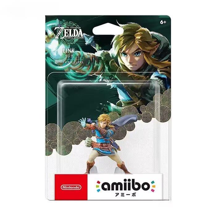 动漫塞尔达传说林克手办卡塞尔荒野之息王国之泪模型玩具摆件公仔