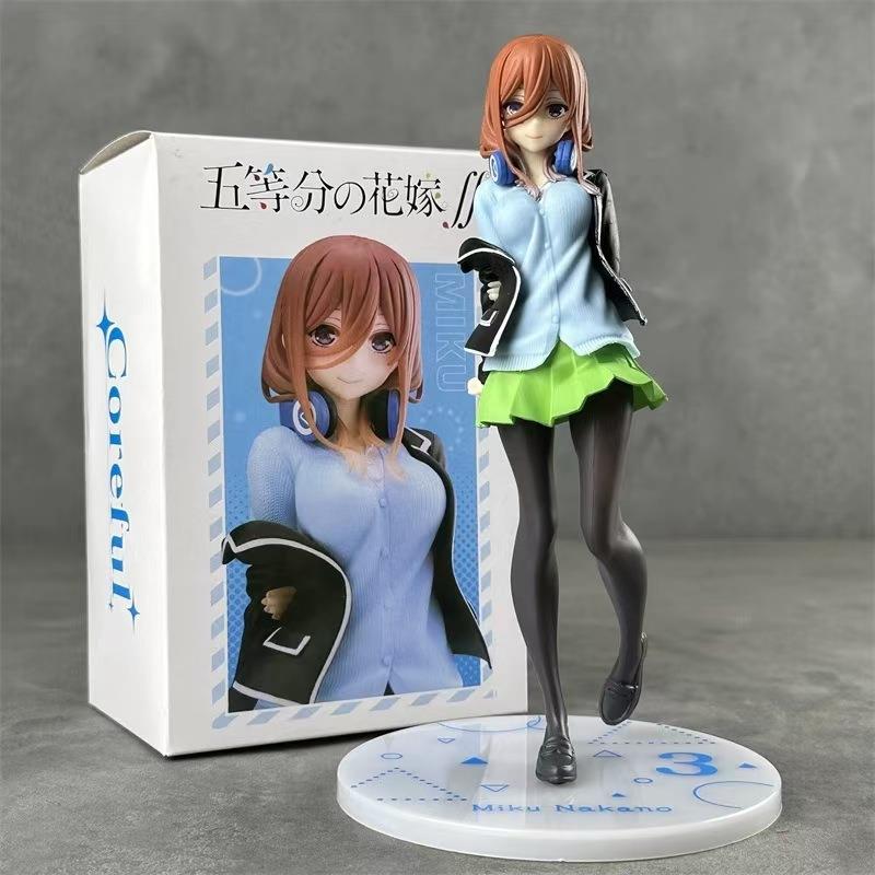 五等分的花嫁站姿三玖手办磨砂优质国产盒装景品手办模型现货直发