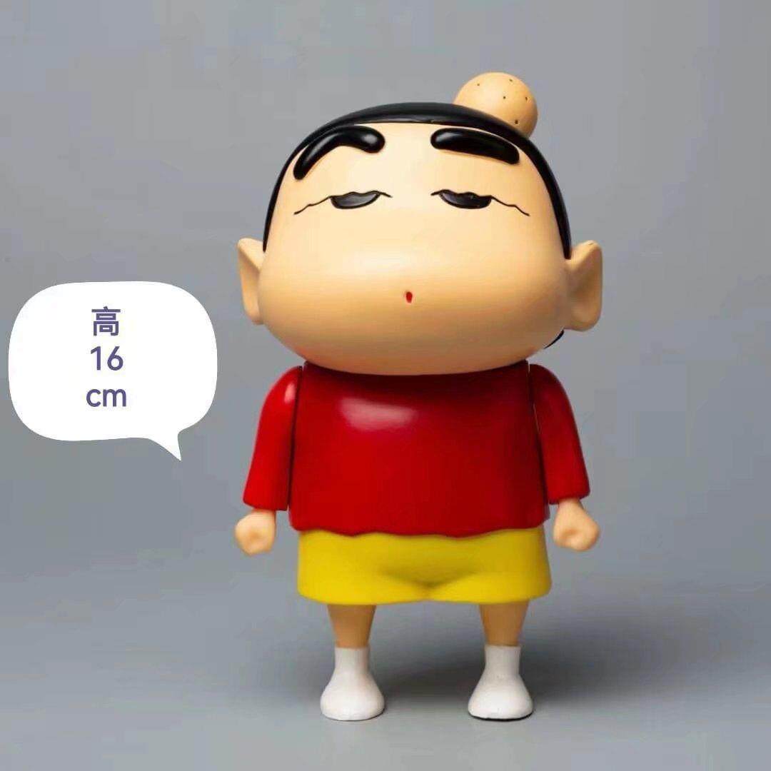 GK 蜡笔小新 野原新之助 挨揍 小新 拿书 手办 模型 公仔 摆件