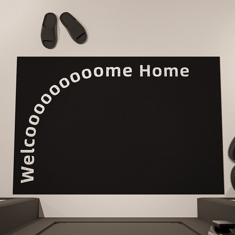 入户门地垫家用玄关大门口pvc丝圈门垫进门蹭土脚垫防滑地毯垫子