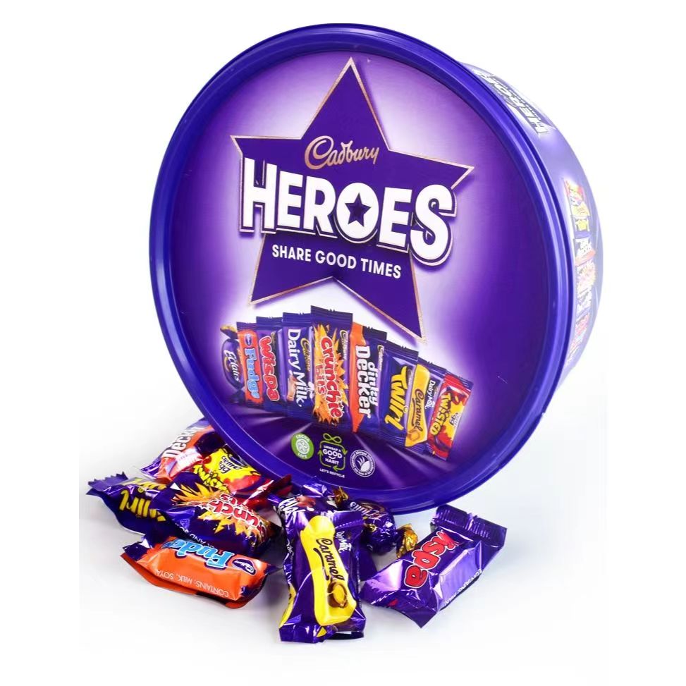 cadbury吉百利英雄巧克力礼盒玛氏玫瑰巧克力600g圣诞节年货喜糖