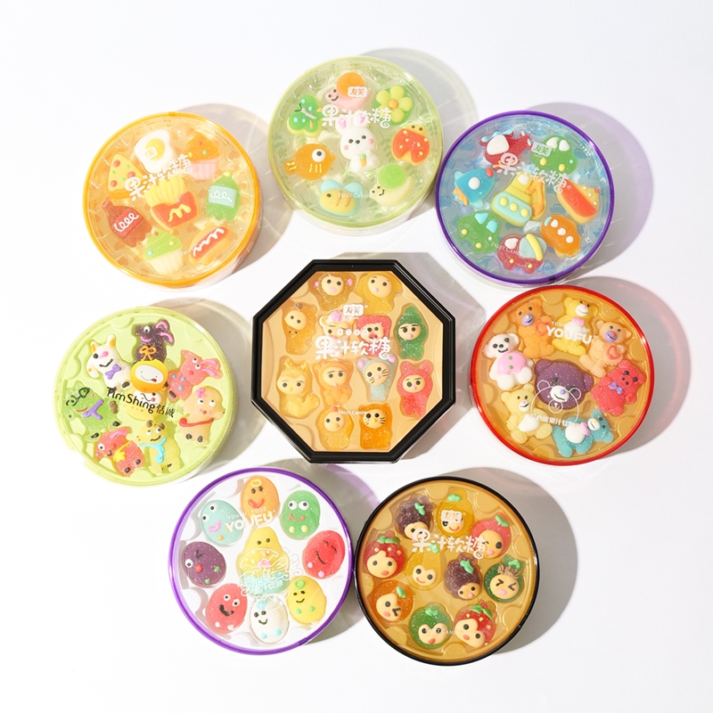 友芙儿童卡通可爱创意果汁软糖