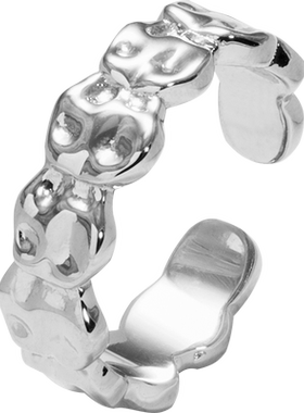 ARAI男女999足银欧美戒指