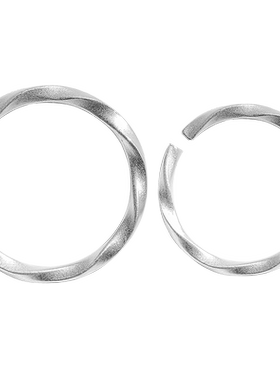 ARAI情侣999足银时尚戒指