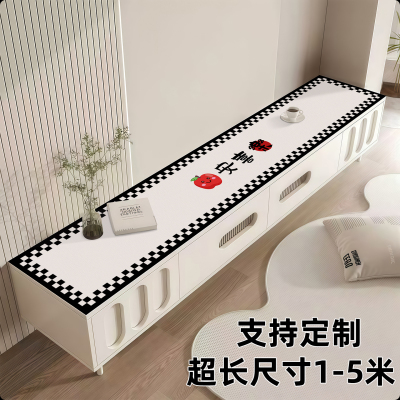 2025新款电视柜免洗桌垫防脏垫子