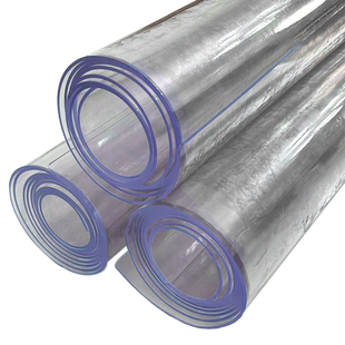 整卷水晶板软玻璃pvc透明塑料板桌垫塑料布软膜软胶垫可定制垫子