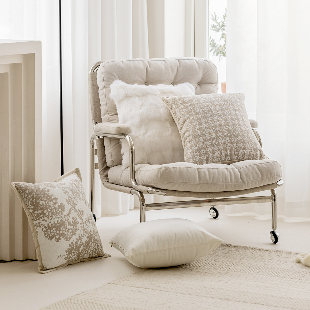 轻奢样板间抱枕套靠枕客厅沙发