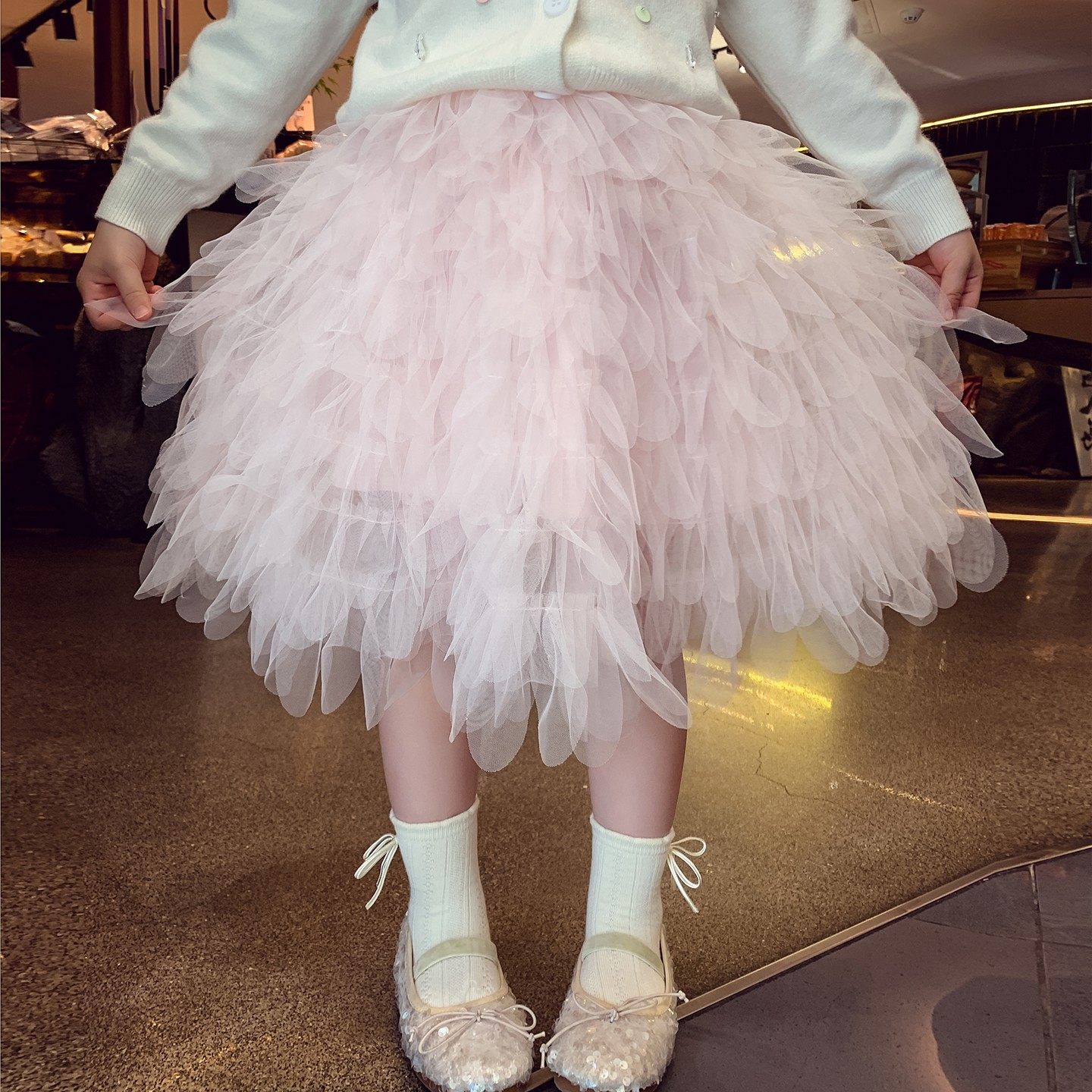 女童半身裙春装新款儿童纯色网纱蓬蓬裙女孩芭蕾风蛋糕纱短裙春秋,童装/婴儿装/亲子装,半身裙,淘宝优惠券,粉丝福利购,淘宝优惠卷