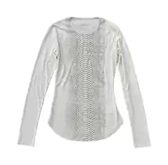 [In Stock] Moyu Independent ifsixwasnin White Snake Pattern Long Sleeve Hoodie Melancholic Emotional UC