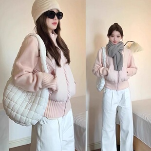 2026年冬季流行风格女款白鸭绒羽绒服小个子高级感超好看棉服外套