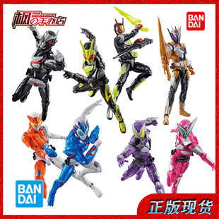 万代假面骑士01 02 RKF 零一飞蝗 千骑亚克灭迅 关节可动模型玩偶