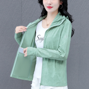 女装 速干冰丝户外品牌防晒衣透气运动服薄皮肤风衣男长0325e 夏季