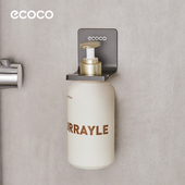 ecoco卫生间置物架免打孔沐浴露洗发水支架浴室淋浴洗手液挂壁器