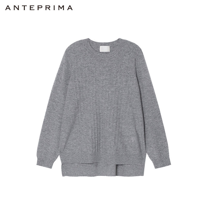 ANTEPRIMA/安蒂佩玛CASHMERE FANCY系列女装圆领长袖慵懒风套头衫|msdalam kategori Butik wanita / wanita, 羊绒衫 - dari Buy2taobao.com untuk memberikan perkhidmatan ejen Taobao profesional membeli