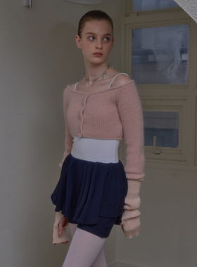 新款pehrt芭蕾少女羊毛短款针织衫女修身洋气jennie风you and me