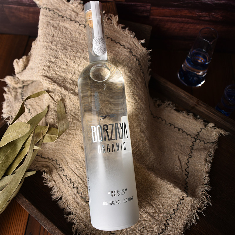 卢卡莎俄罗斯国家馆进口伏特加博尔扎亚婚庆宴会烈酒伏特加40度