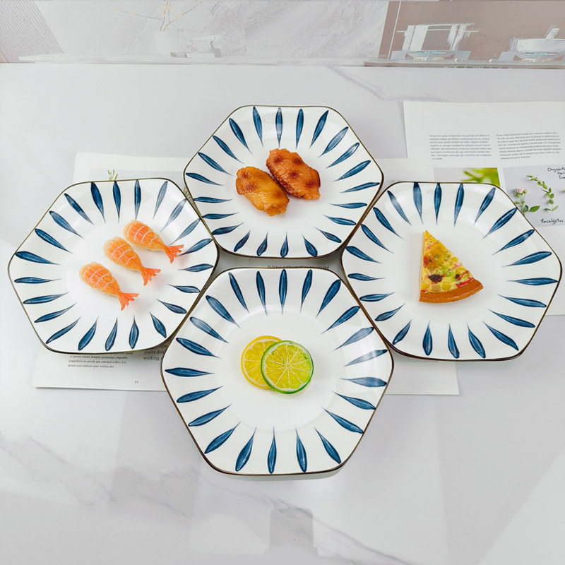 景德镇陶瓷盘子釉下彩菜盘家用2026新款菜碟好看的炒菜盘子高颜值,餐饮具,盘,淘宝优惠券,粉丝福利购,淘宝优惠卷