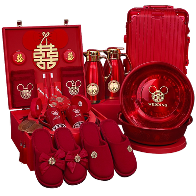 女方陪嫁套装婚庆礼盒（可定制）