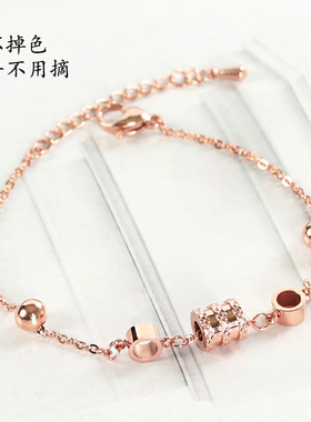 牛年小蛮腰手链女钛钢
