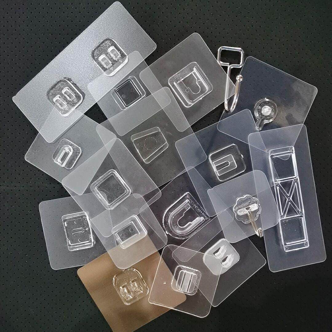 卫生间置物架粘贴片强力胶粘塑料盒贴墙纸巾盒魔术贴背贴胶,收纳整理,挂钩/粘钩,淘宝优惠券,粉丝福利购,淘宝优惠卷