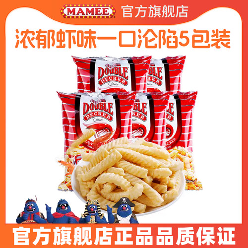 妈咪马来西亚进口原味非油炸虾条